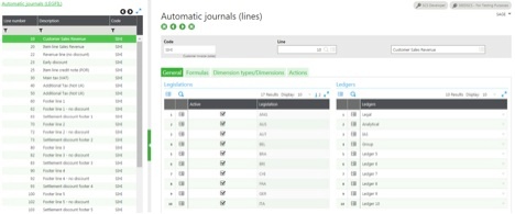 how to use automatic journals in Sage Enterprise Management (Sage X3)