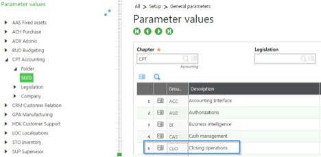 personalizing general parameters in Sage Enterprise Management (Sage X3)