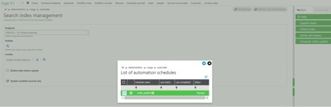 search index management in Sage Enterprise Management (Sage X3) search index management in Sage Enterprise Management (Sage X3)