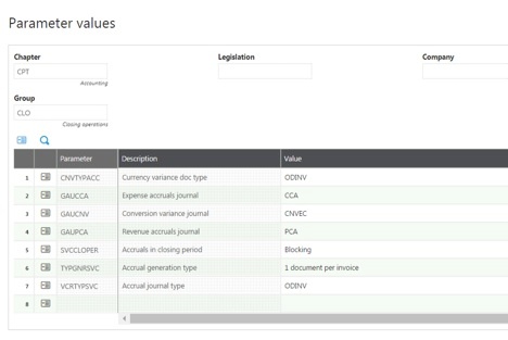personalizing general parameters in Sage Enterprise Management (Sage X3)