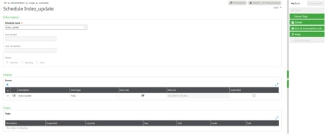 search index management in Sage Enterprise Management (Sage X3) search index management in Sage Enterprise Management (Sage X3)