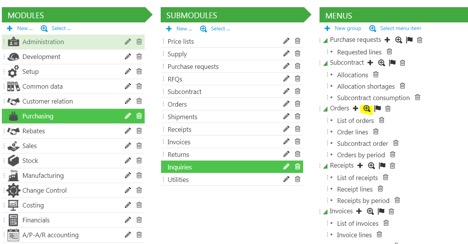 Creating a Function to Call a Requester in Sage Enterprise Management (Sage X3) V7 and After
