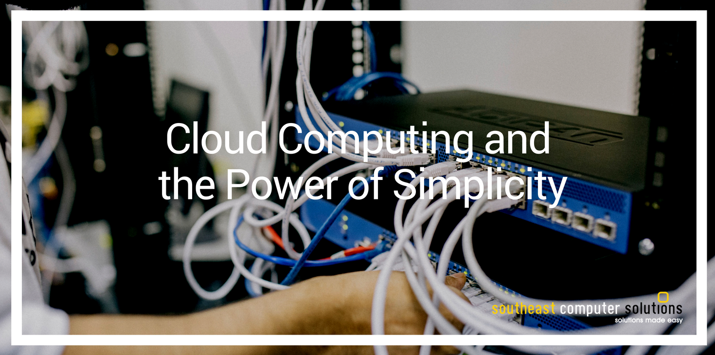Cloud Computing and the Power of Simplicity