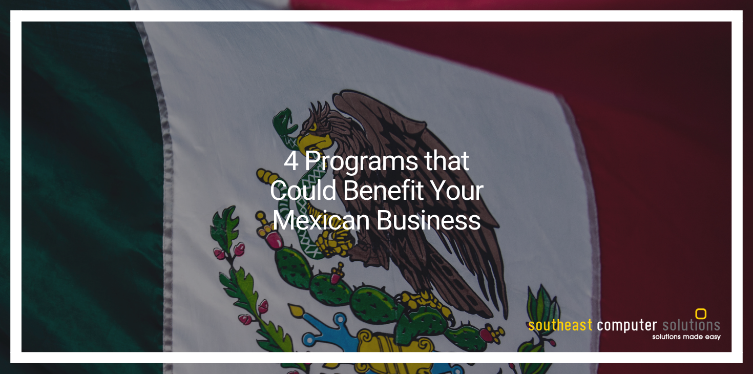 4 Programs that Could Benefit Your Mexican Business