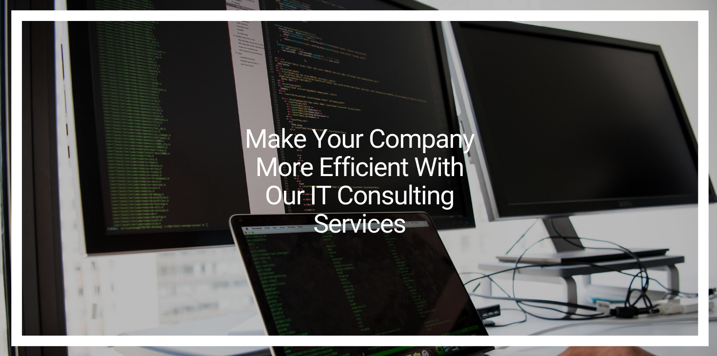 Make Your Company More Efficient With Our IT Consulting Services